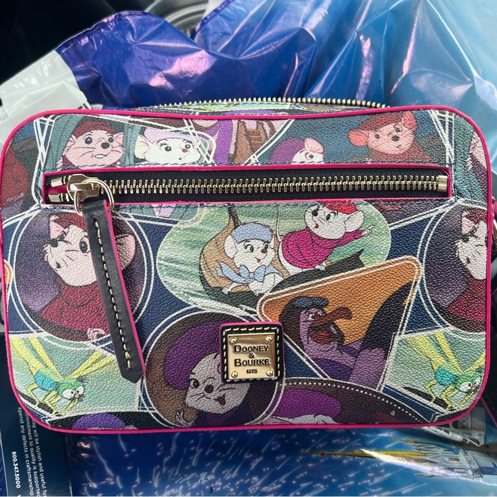Dooney & Bourke Disney Rescuers 2022 camera bag